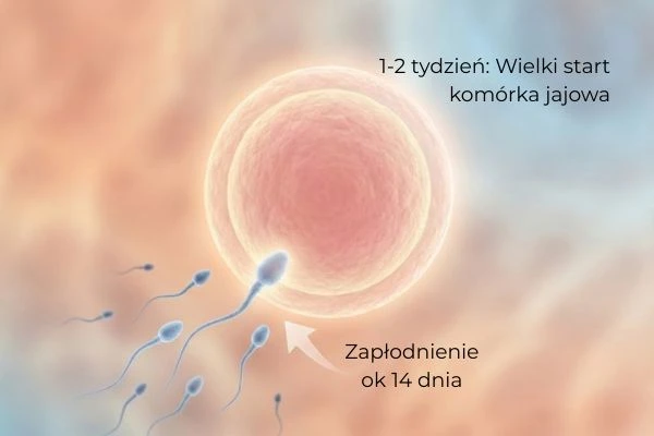 2 tydzień ciąży – owulacja i szansa na zajście w ciążę